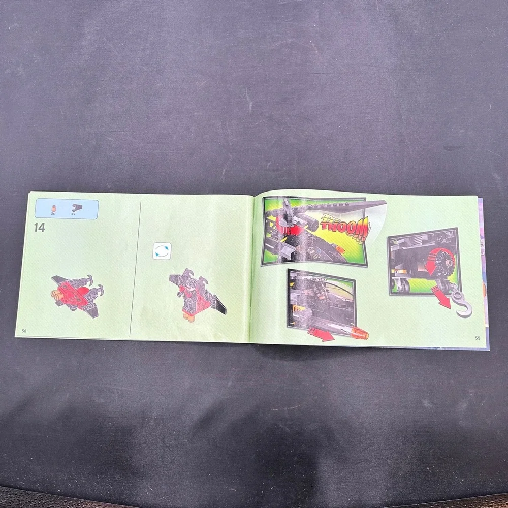 LEGO Batman DC Comics Super Heroes Movie‎ Lot of 7 Building Instruction Manuals